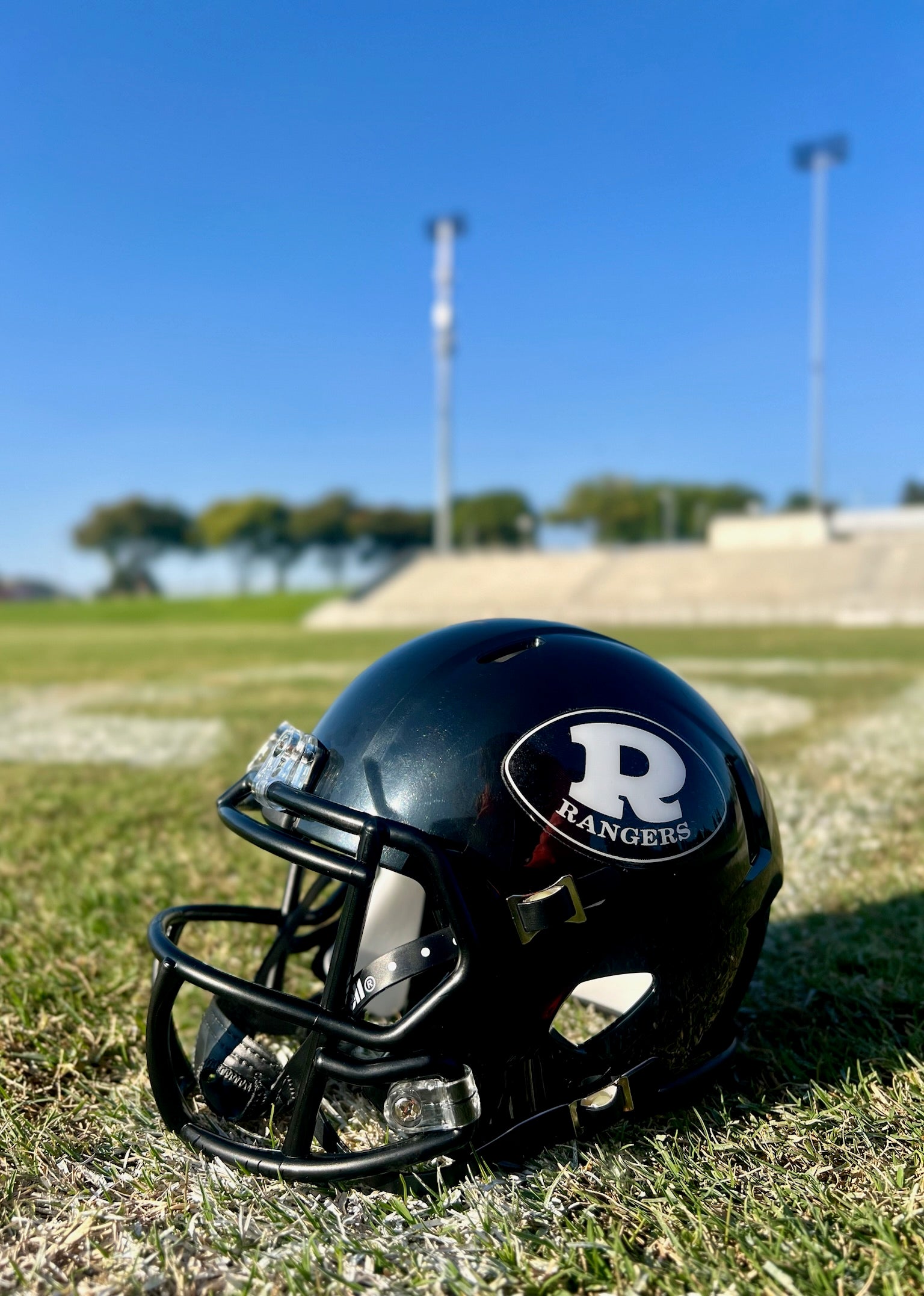 2010 Redwood Rangers Mini Football Helmet