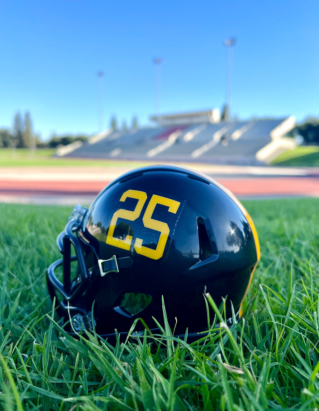 2025 San Luis Obispo High Tigers Mini Football Helmet