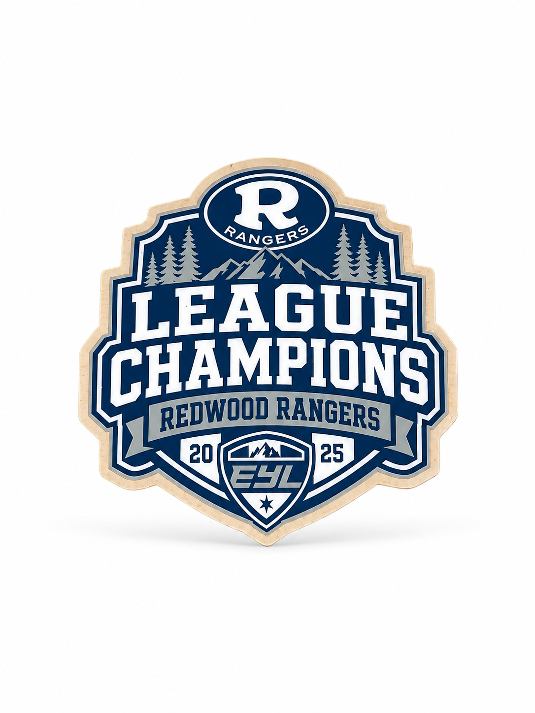 2025 East Yosemite League Champions Decal | Redwood Rangers Limited Edition